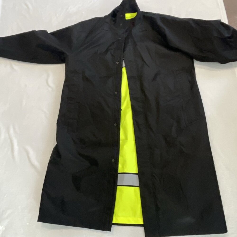 NWT Blauer Defender 733 Reversible Raincoat Hi-Vis Mens Medium - Picture 7 of 9